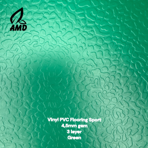 Vinyl PVC Flooring Sport Green4