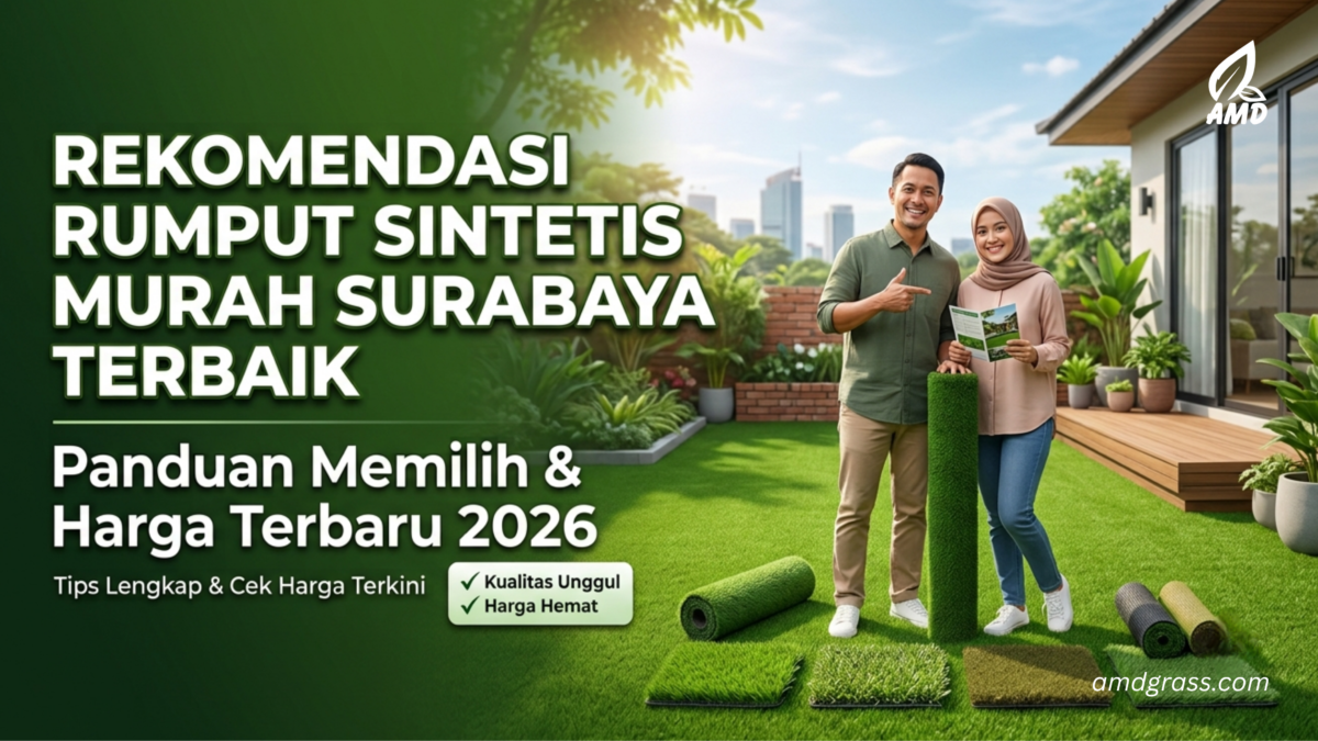 Rumput Sintetis Murah Surabaya AMD Grass