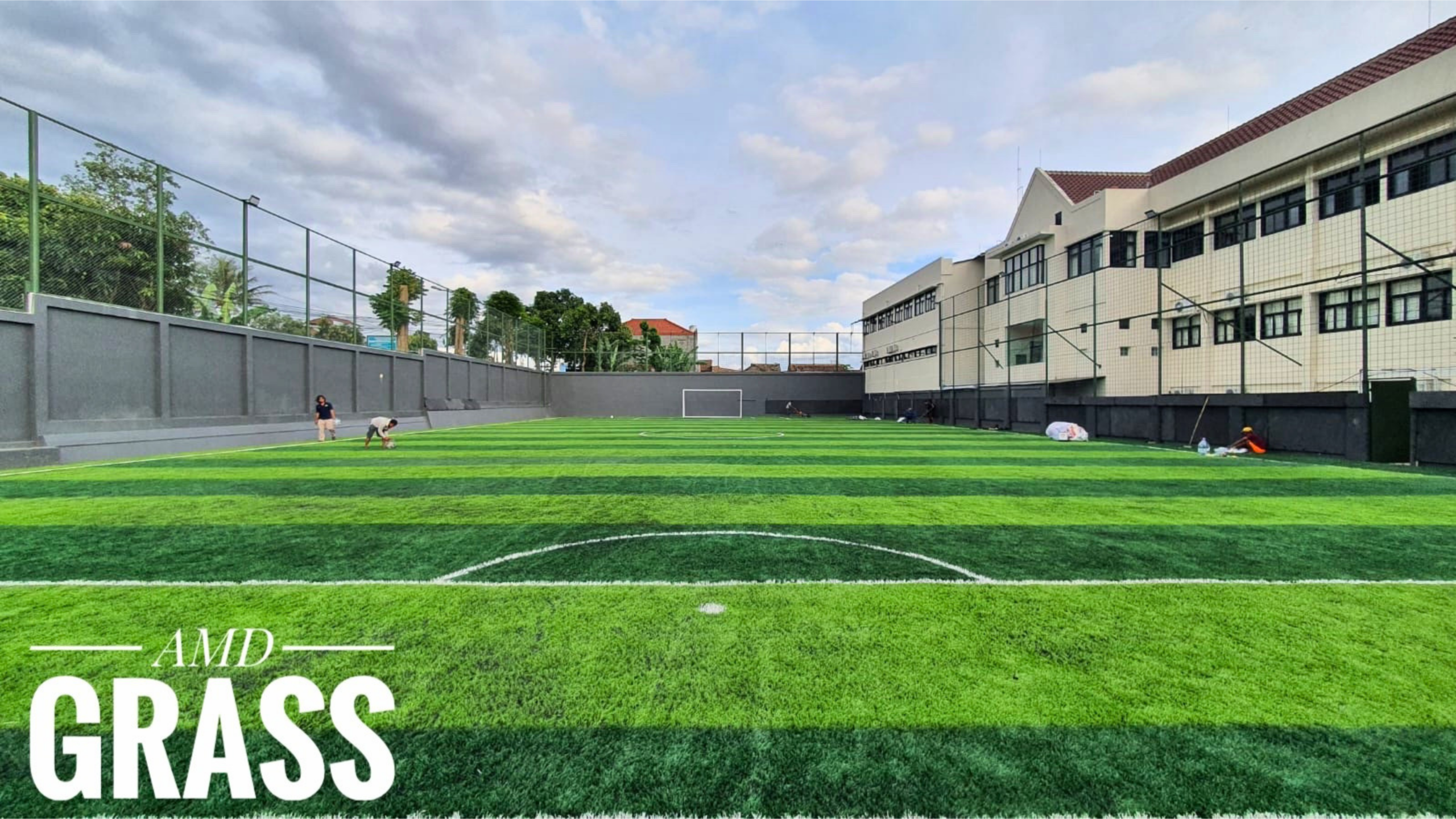Rumput Sintetis Untuk Lapangan Futsal Terdekat dengan Kualitas Standar Global Terbaik : AMD Grass