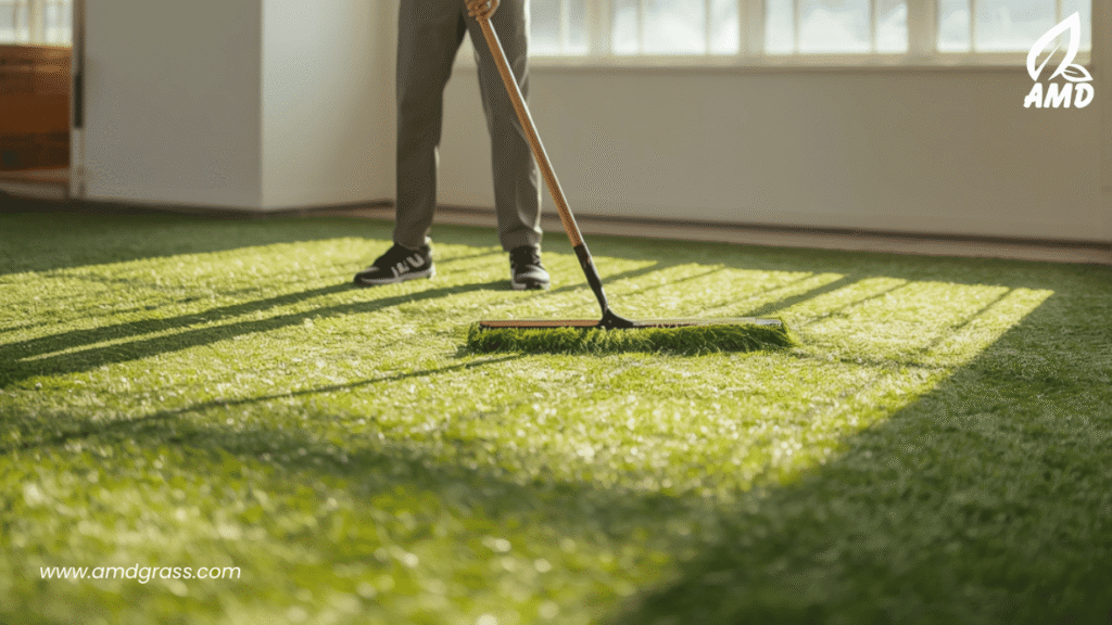 cara merawat rumput sintetis indoor dan outdoor mudah