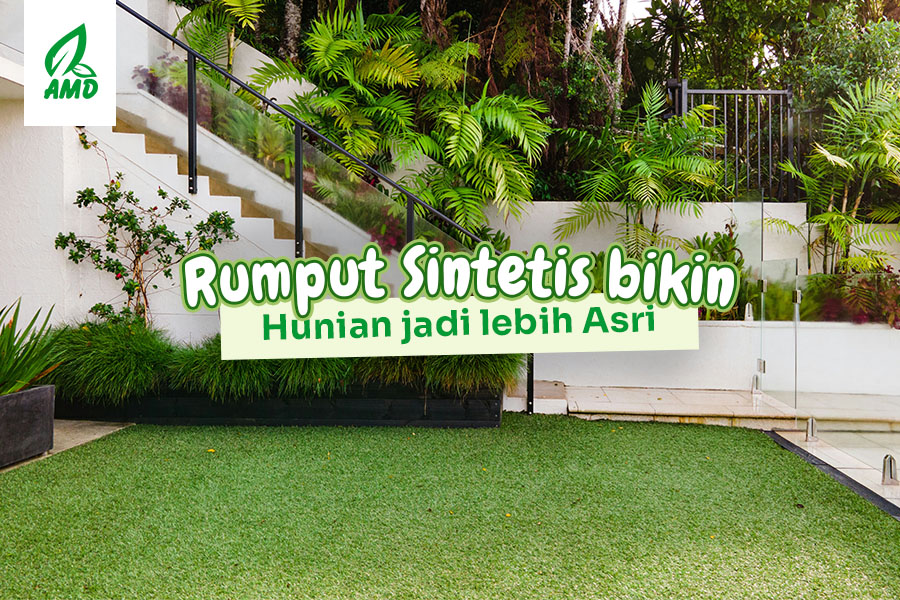 Rumput Sintetis untuk Taman Rumah yang Bikin Hunian Terlihat Lebih Asri